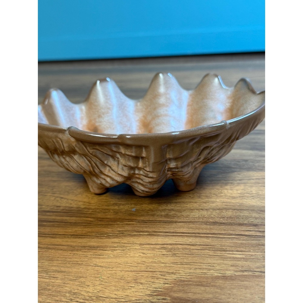 Vintage Frankoma Clam Shell‎ Bowl. Seashell Dish. - Picture 7 of 13